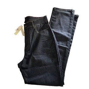 Talbots NWT size 14 dark wash pockets zip front jeans